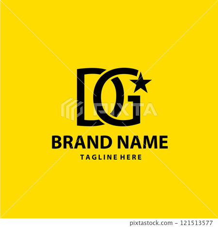 DC Star Logo Design Vector 121513577