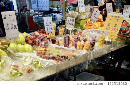 台灣夜市/攤位形象「熱帶果汁」 台灣夜市/攤位形象「熱帶果汁」 121513980