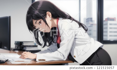 A woman at work 121515057