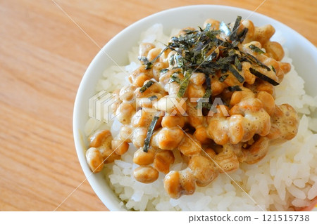 Serve this delicious, high-quality natto over rice. A souvenir from Mito. Serve this delicious, high-quality natto over rice. A souvenir from Mito. 121515738