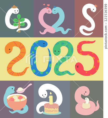 各種蛇形小件，風格化日常單品合集 121516399