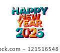 Happy New Year 2025 Vector illustration Happy New Year 2025 Vector illustration 121516548