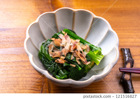 收縮菠菜ohitashi 收縮菠菜ohitashi 121516827