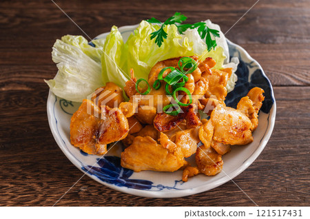 Grilled chicken tuna marinated in miso Grilled chicken tuna marinated in miso 121517431