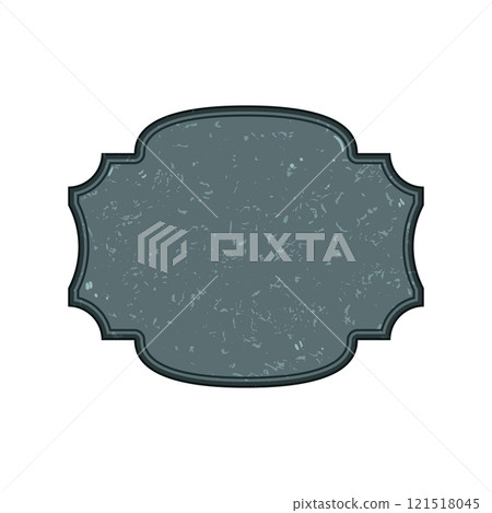 seal vintage badge cartoon vector illustration 121518045
