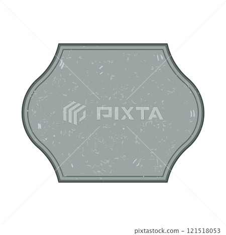 antique vintage badge cartoon vector illustration 121518053