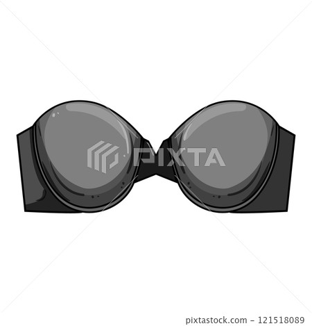 seamless strapless bra cartoon vector illustration seamless strapless bra cartoon vector illustration 121518089