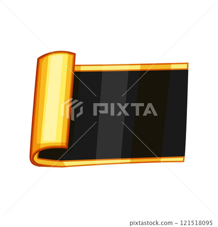 chic sticker golden luxury cartoon vector illustration 121518095