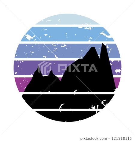 flute retro sunset cartoon vector illustration flute retro sunset cartoon vector illustration 121518115