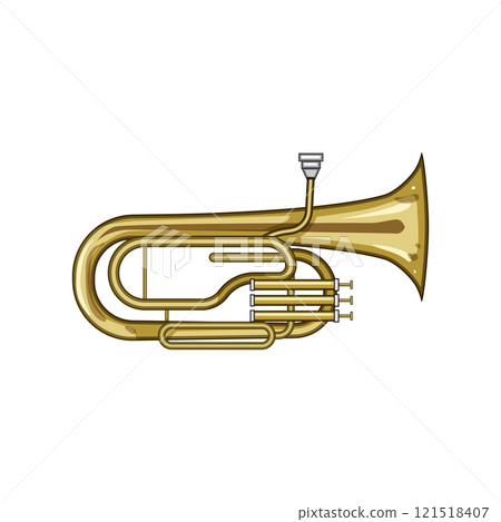 orchestra tuba cartoon vector illustration orchestra tuba cartoon vector illustration 121518407