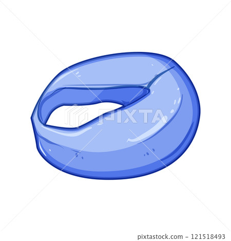 newborn nursing pillow cartoon vector illustration newborn nursing pillow cartoon vector illustration 121518493