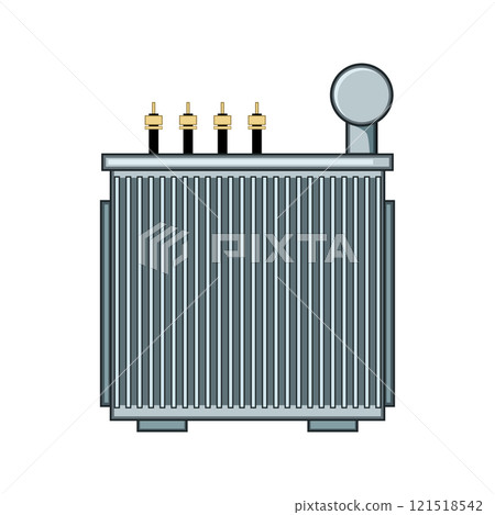 frequency electrical transformer cartoon vector illustration frequency electrical transformer cartoon vector illustration 121518542