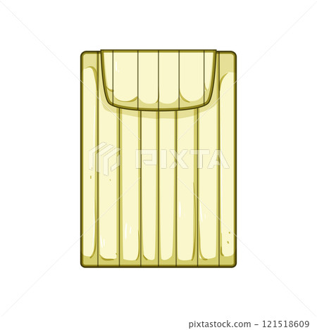 waterproof changing pad cartoon vector illustration 121518609