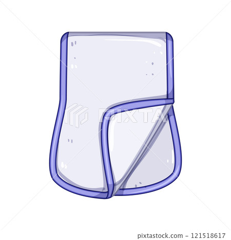 drool burp cloths cartoon vector illustration drool burp cloths cartoon vector illustration 121518617