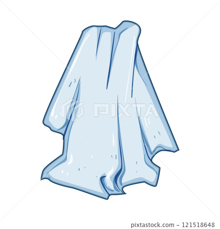 fleece blanket baby cartoon vector illustration 121518648
