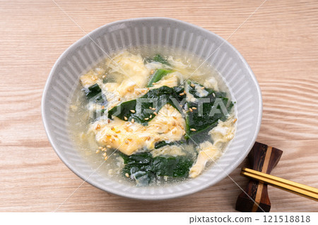Chinese spinach soup 121518818