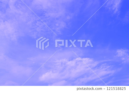 藍天白雲(背景素材) 藍天白雲(背景素材) 121518825