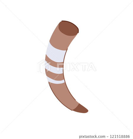 battle viking horn cartoon vector illustration battle viking horn cartoon vector illustration 121518886