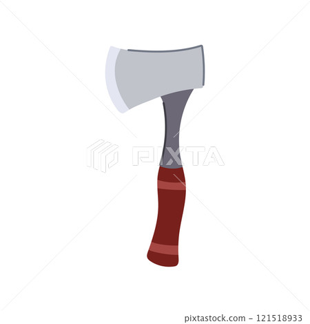 conquest viking axe cartoon vector illustration 121518933