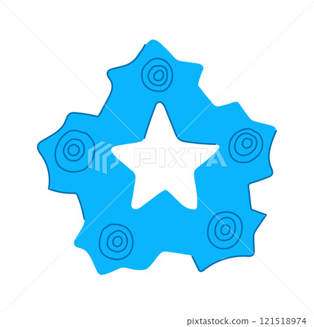 soft teething ring cartoon vector illustration 121518974