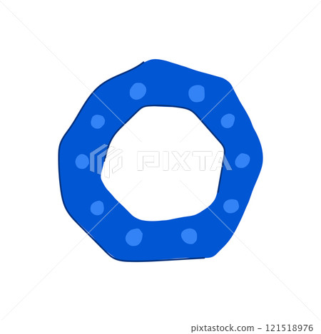 organic teething ring cartoon vector illustration organic teething ring cartoon vector illustration 121518976