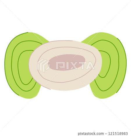 relief teething ring cartoon vector illustration relief teething ring cartoon vector illustration 121518983