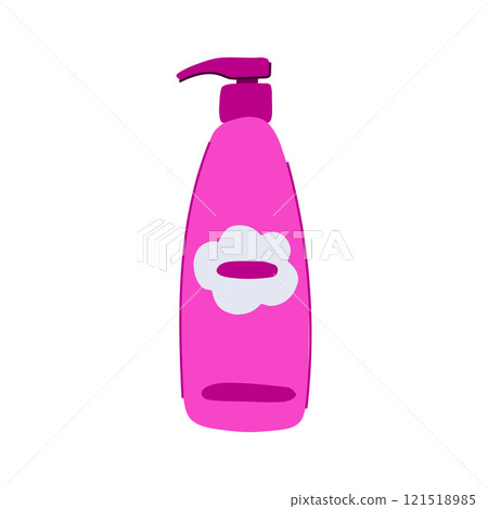 nourishing shampoo baby cartoon vector illustration 121518985