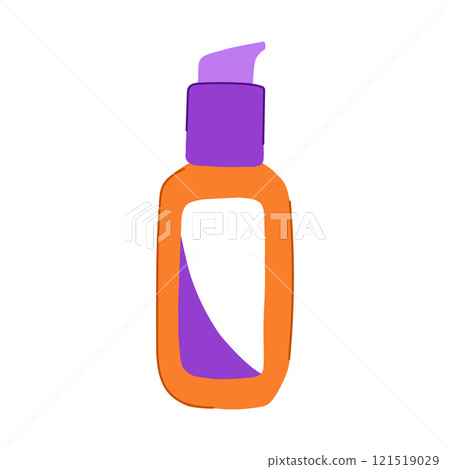 natural oil baby cartoon vector illustration 121519029