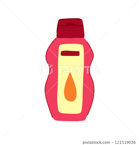 nourish oil baby cartoon vector illustration 121519036