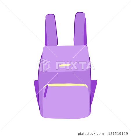 pockets diaper bag cartoon vector illustration 121519129