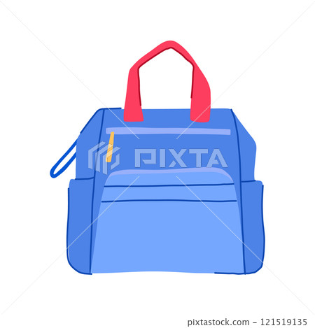 waterproof diaper bag cartoon vector illustration waterproof diaper bag cartoon vector illustration 121519135