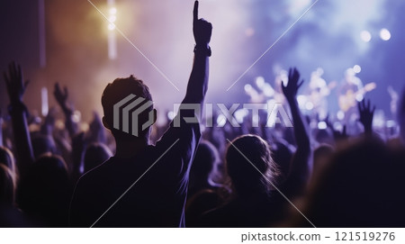 crowd at concert crowd at concert 121519276