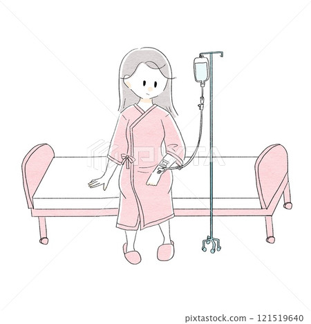 woman receiving treatment 121519640