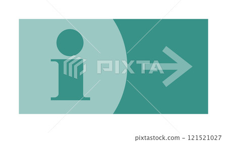 Direction sign on a panel Direction sign on a panel 121521027
