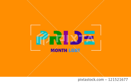 Colorful and Powerful The Beauty of LGBT Pride Month Vector Design 121521677
