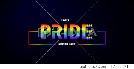 Inspire Pride Month by Captivating LGBT Illustration 121521714