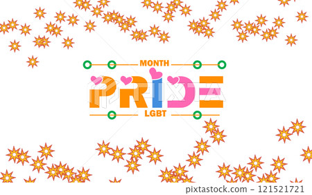 Queer and Chic Fashionable Vector Art for Pride Month 121521721