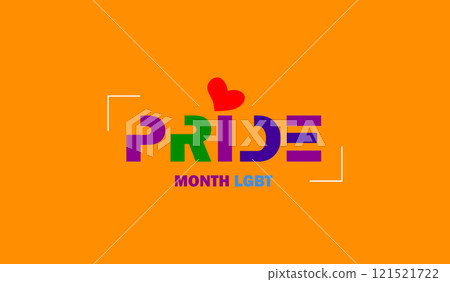 Rainbow Art Celebrate Pride Month with Stunning Vector Design 121521722