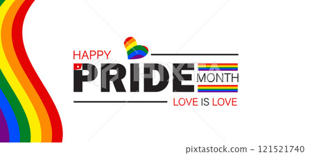 Vibrant Pride Celebration Vector Illustration Design Vibrant Pride Celebration Vector Illustration Design 121521740