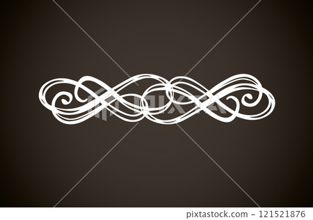 Vignette. Vector drawing 121521876