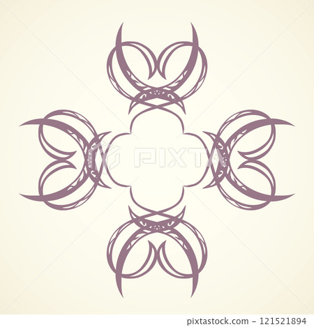 Vignette. Vector drawing Vignette. Vector drawing 121521894
