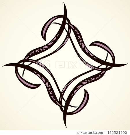 Vignette. Vector drawing 121521900