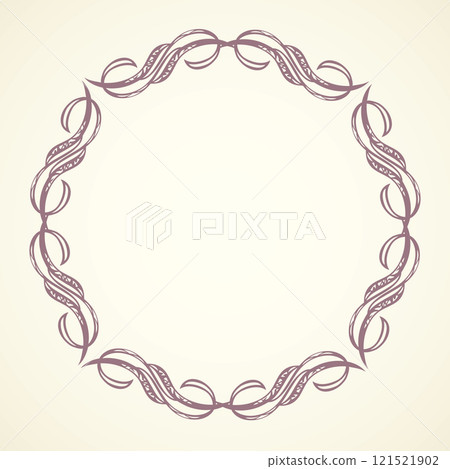 Vignette. Vector drawing 121521902