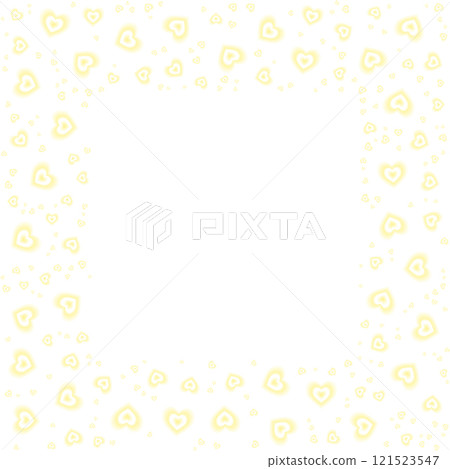 Cute frame with blurred gradient hearts . Romantic design for Valentine's Day, wedding and Mother's Day for postcard, web, banner, brochure. Cute frame with blurred gradient hearts . Romantic design for Valentine's Day, wedding and Mother's Day for postcard, web, banner, brochure. 121523547