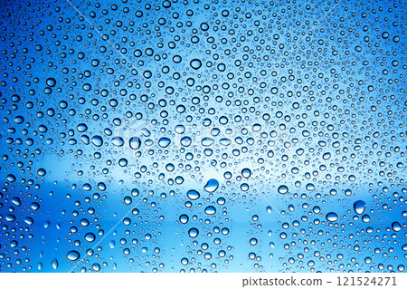 Water droplets Raindrops 121524271