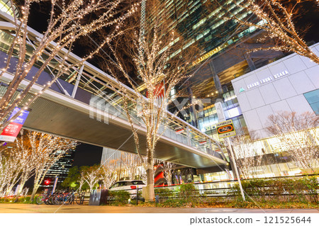 Grandfront Osaka at night Grandfront Osaka at night 121525644