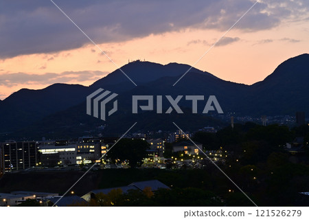 夕陽下的金峰山 夕陽下的金峰山 121526279