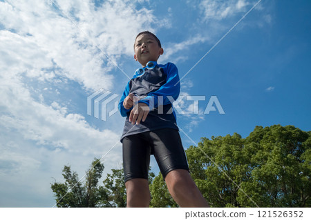 child, kid, baby boy 121526352