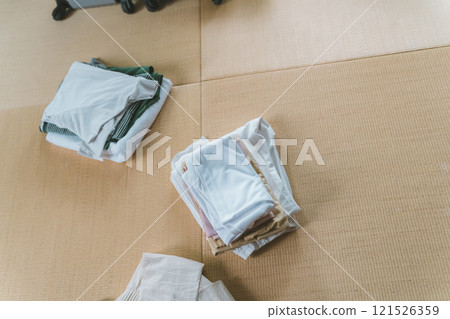 Clothes to take on a trip 121526359