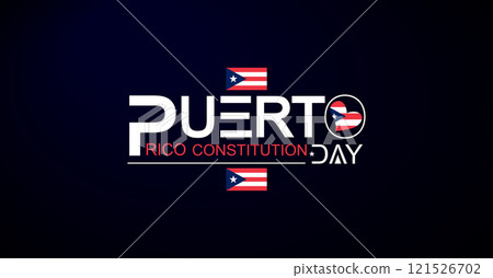 Vibrant and Elegant Vector Design for Puerto Rico Constitution Day Vibrant and Elegant Vector Design for Puerto Rico Constitution Day 121526702